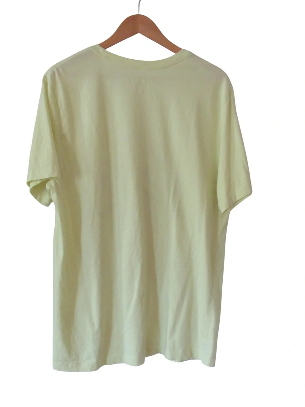 Nike Mens Air Jordan Jumpman T Shirt XL Yellow Short Sleeves Crewneck Cotton